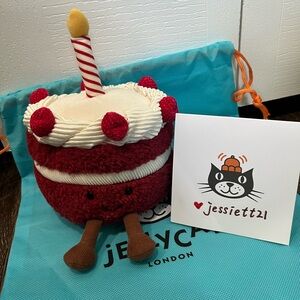 Jellycat Amuseables Cheri Cake A2RVC Valentine's 100% Authentic NWT US SHIP FAST